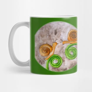 Two loving snails Mug